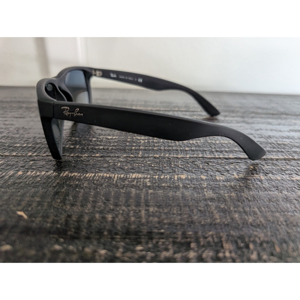 Ray-Ban RB4165 Justin Sunglasses Mens 54-16-145 Orange Mirrored Square 622/6Q - Picture 4 of 12